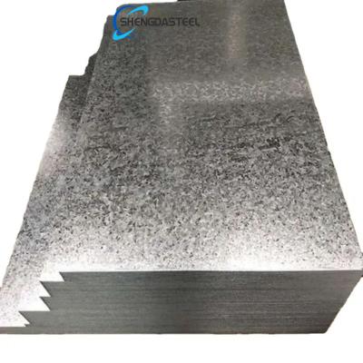 Galvanized plate